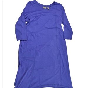 LOGO by Lori Goldstein Jersey Knit Dress